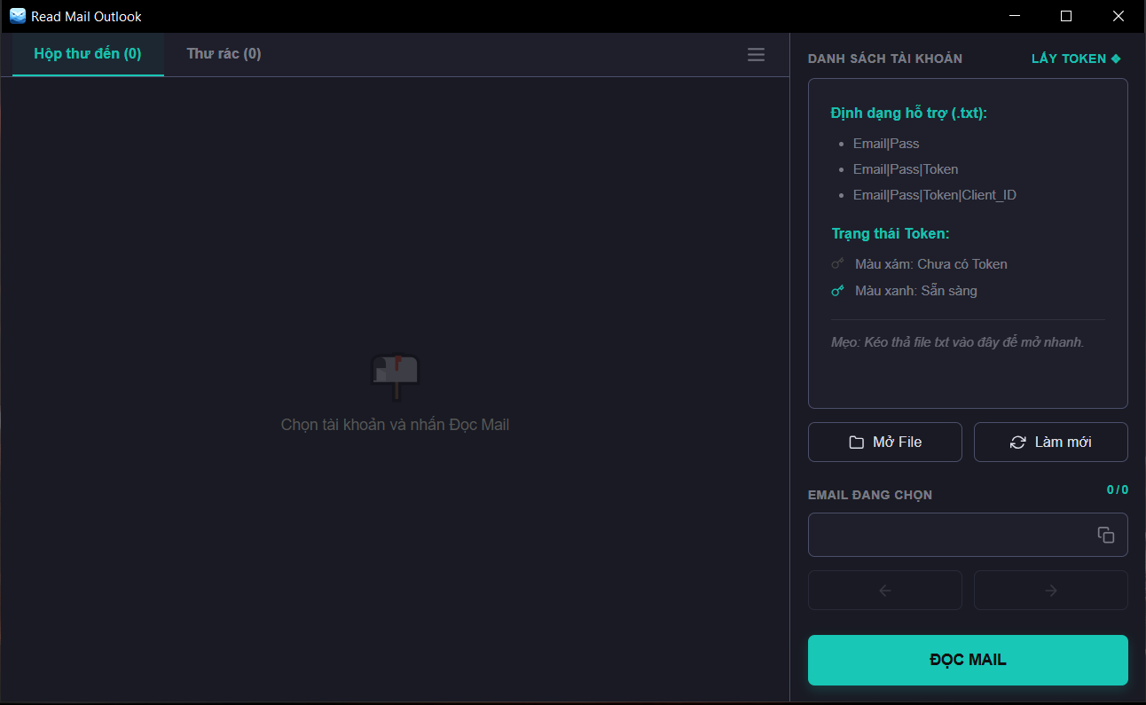 Giao diện phần mềm